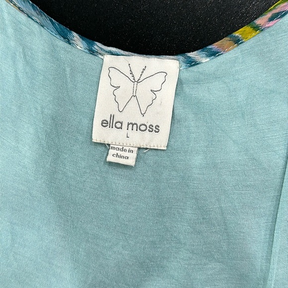 Ella Moss Silk Spaghetti Strap Dress - L - Picture 5 of 8